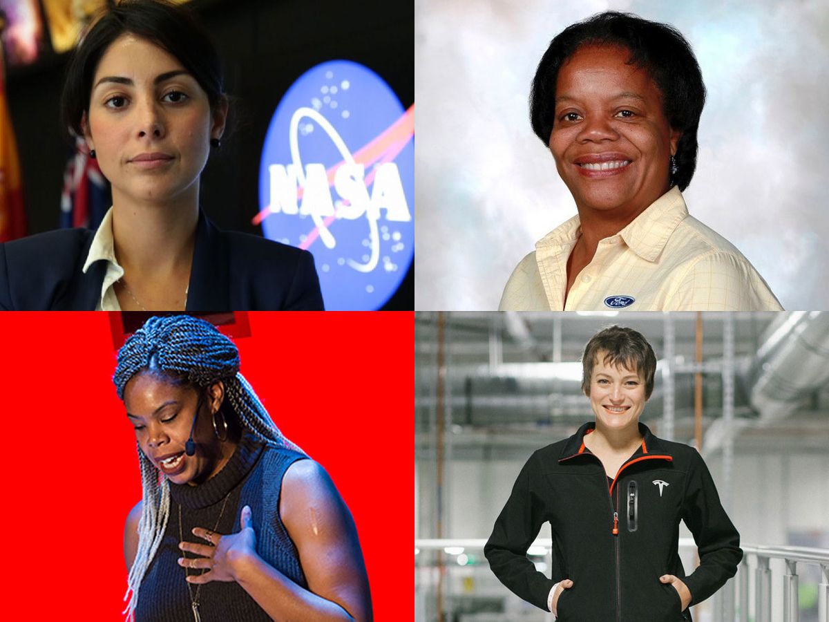 Photos of the four women who are reshaping the world.