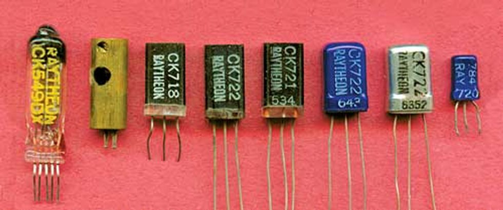 photos of the transistor family tree