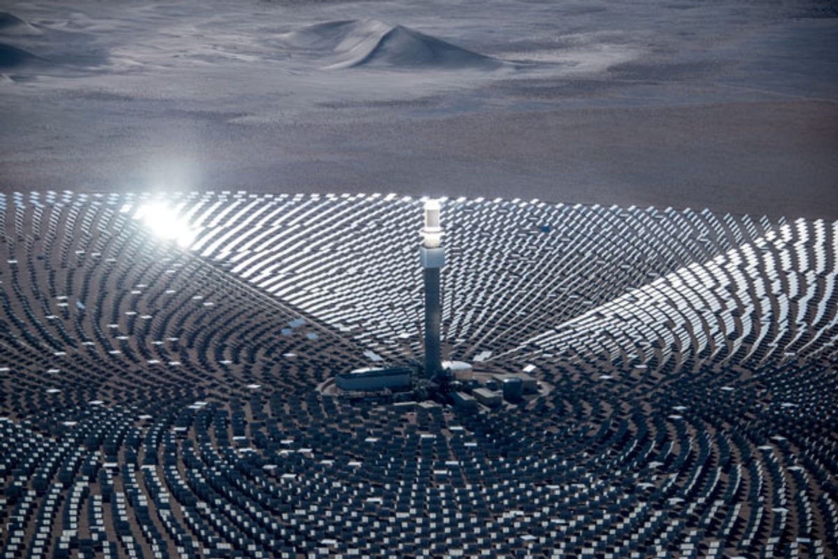 A Tower of Molten Salt Will Deliver Solar Power After Sunset