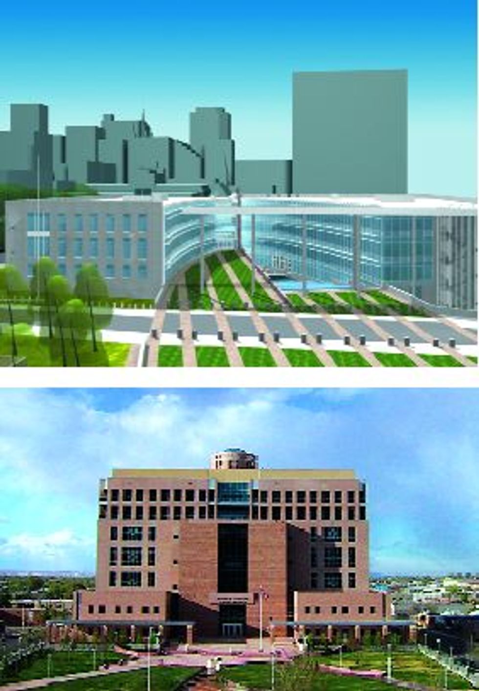 proposed replacement for the Murrah federal building in Oklahoma City