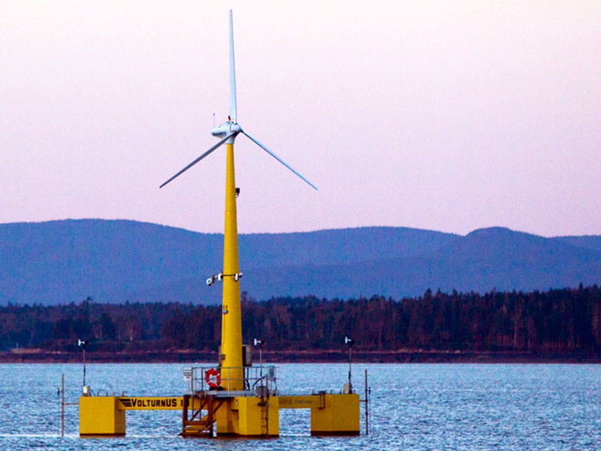 Floating Wind Turbines Headed for Offshore Farms