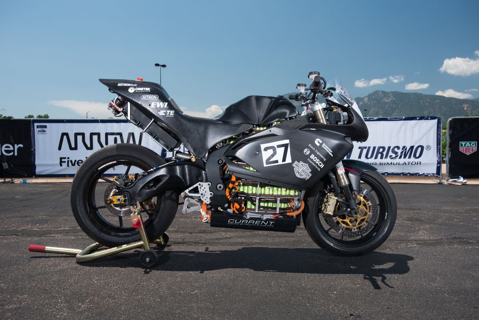 Racing e-motorcycles with the pros provides the ultimate proving ground for engineering students