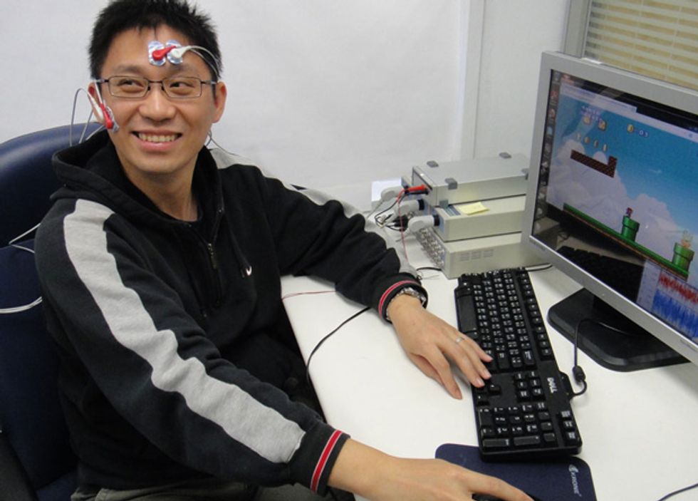 Researchers in Taiwan recorded the electrical signals of muscles involved in positive and negative emotions