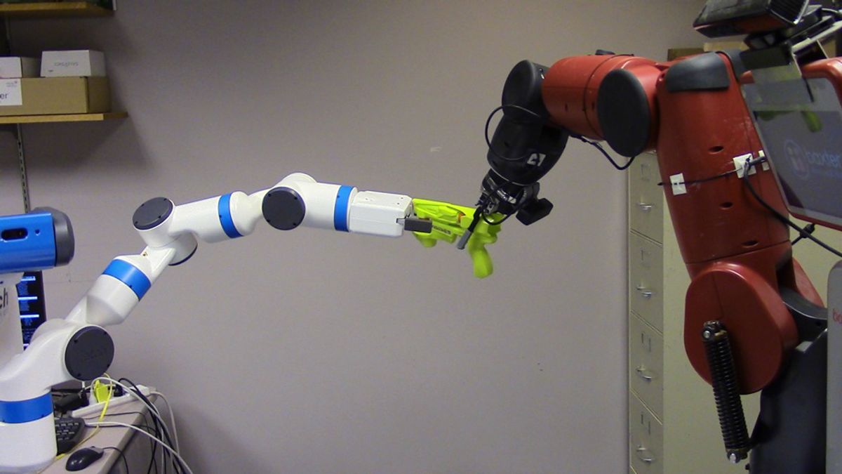 Robot Adversaries for Learning Tasks