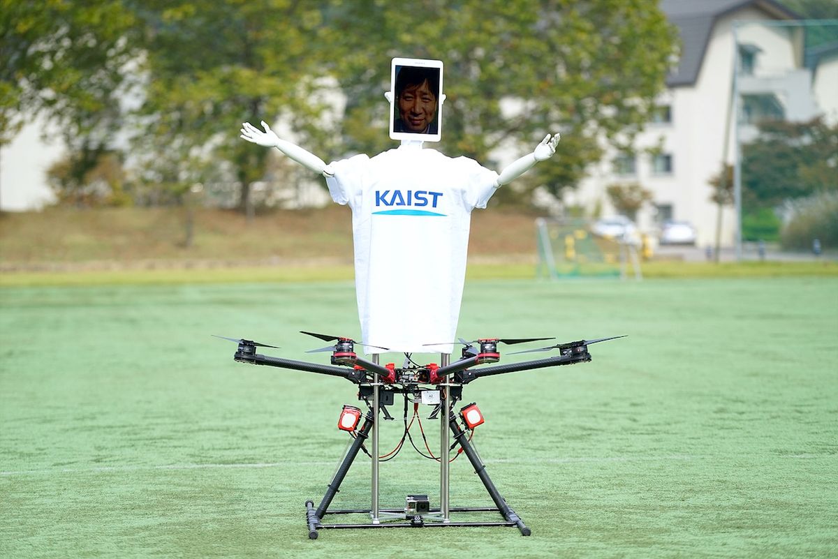 Robot Drone Man