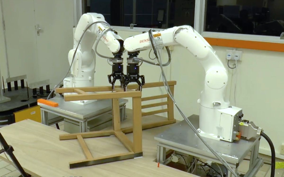 Robots Continue Attempting to Master Ikea Furniture Assembly