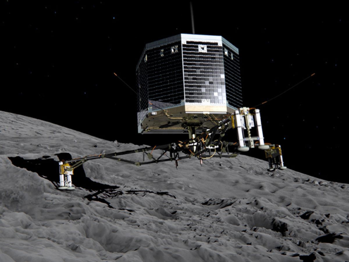 Rosetta's Comet Probe Has Landed