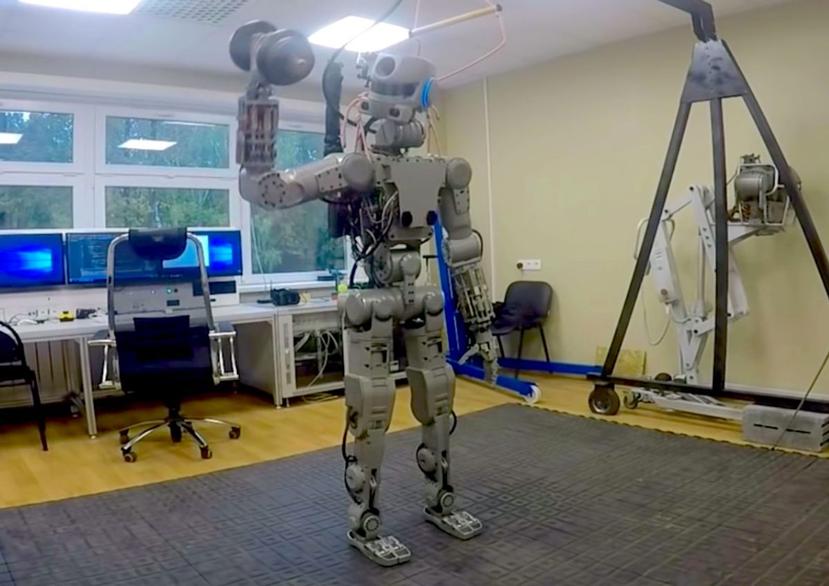 Russia's humanoid robot Fedor