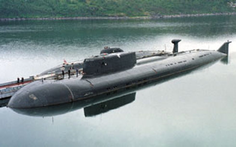 Russian nuclear submarine Kursk