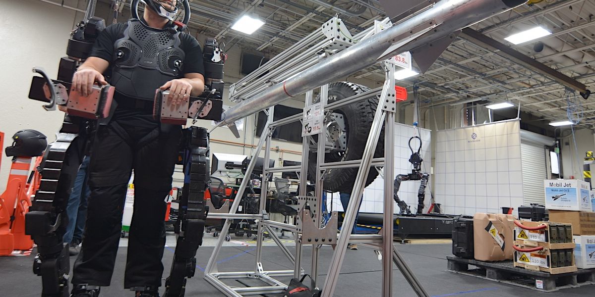 Sarcos Demonstrates Powered Exosuit That Gives Workers Super Strength