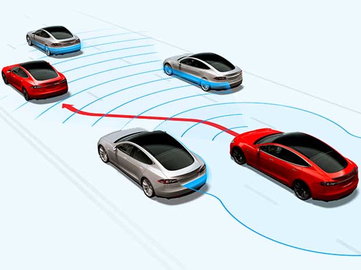selfdriving car changing lanes
