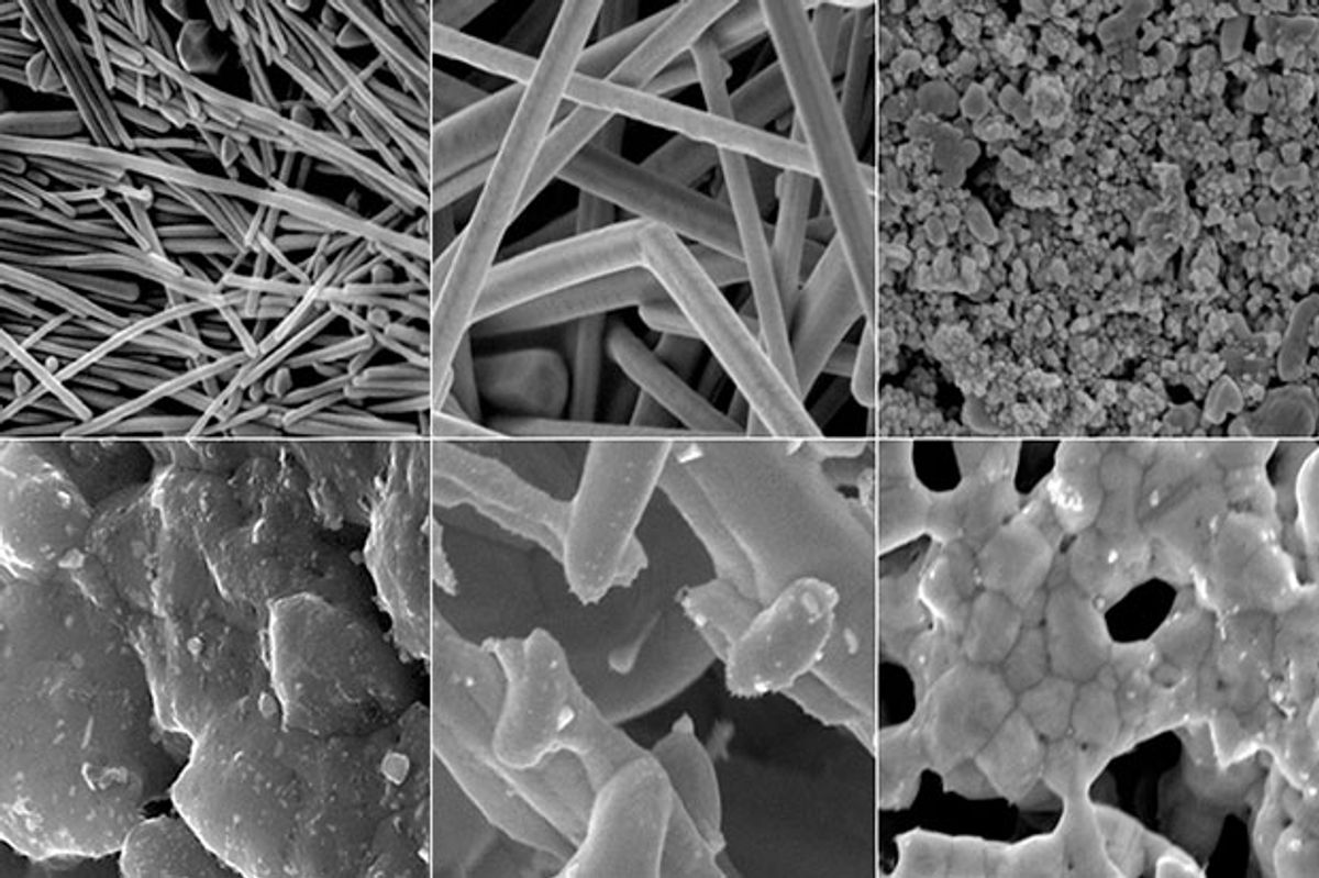 Silver nanowire films conduct electricity well enough to form functioning circuits without applying high heat