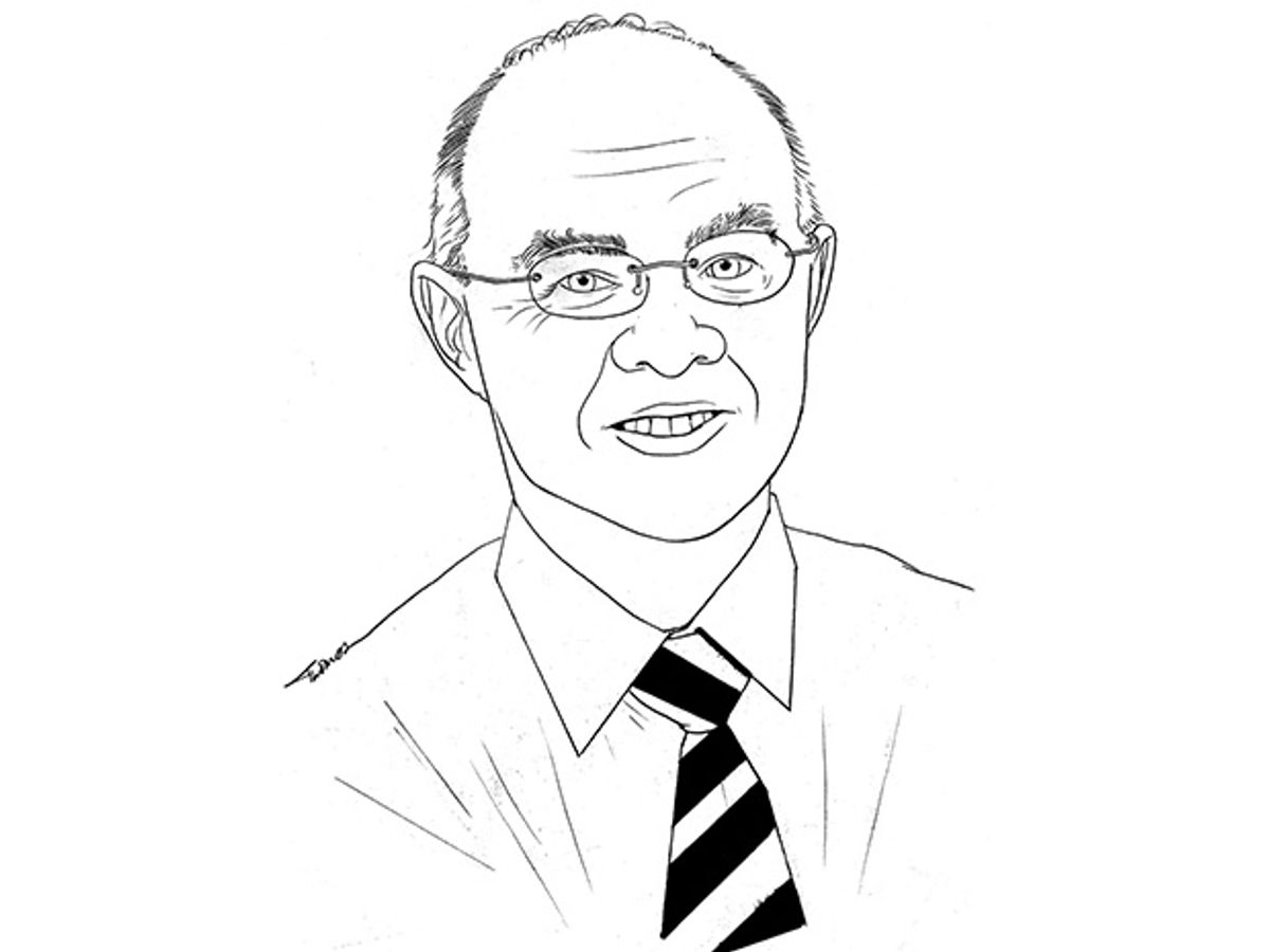 Sketch of Martin Sweeting