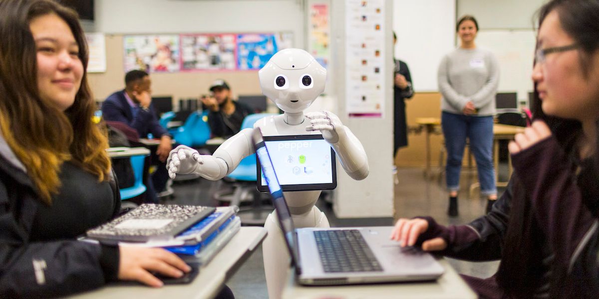 SoftBank's Pepper Goes to School to Train Next-Gen Roboticists