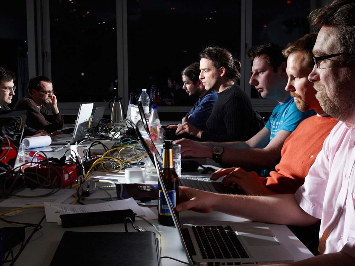 Software developers gathered recently in Düsseldorf, Germany, to code and collaborate on Haiku