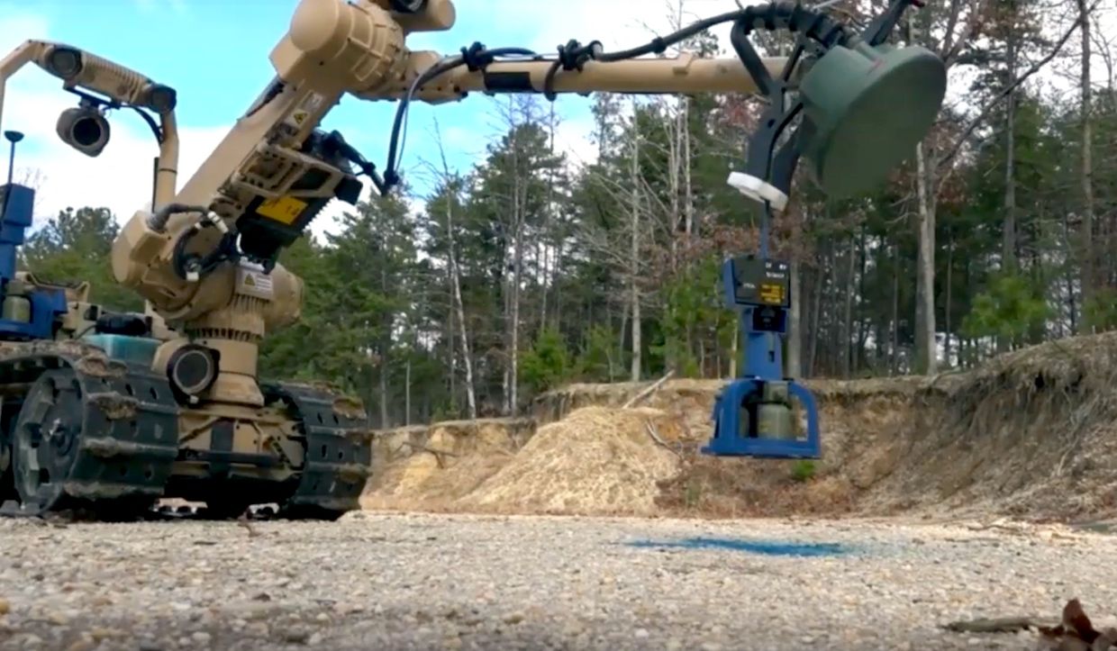SREHD is a semi-autonomous mine and IED detection system that provides the ability to remotely detect, mark, and optionally neutralize buried, metallic and low metallic mines, bulk explosives, and various IED components
