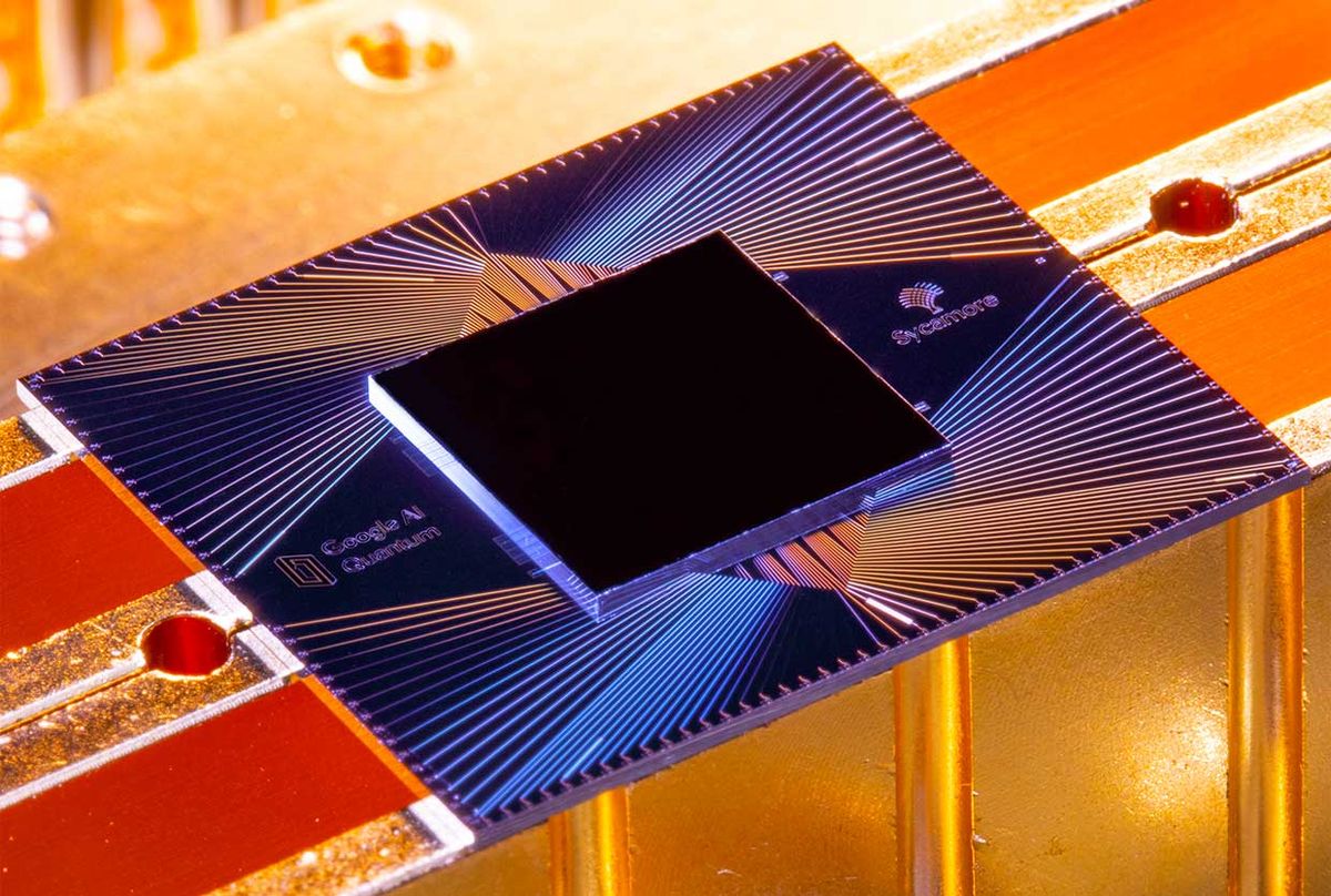 Sycamore, Google's superconducting qubit quantum processor