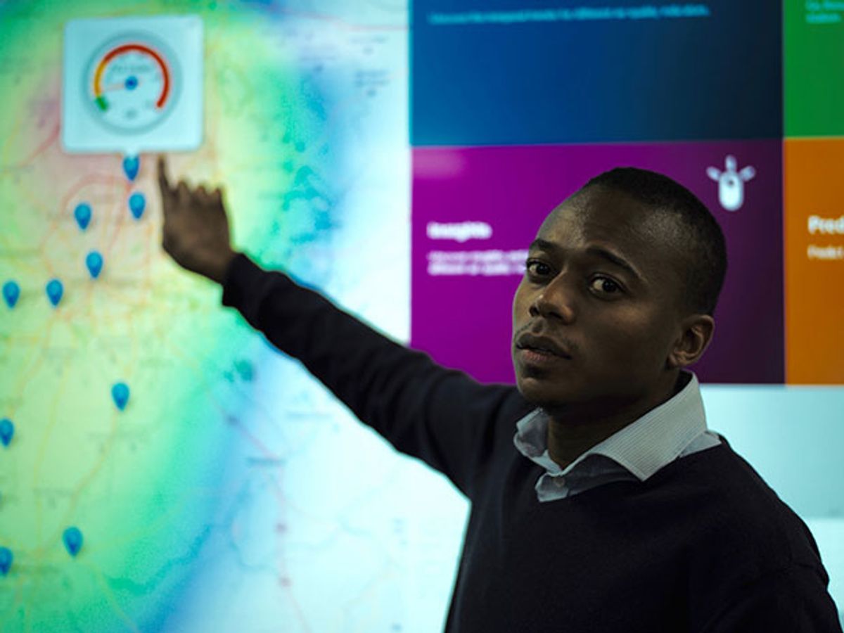 Tapiwa M. Chiwewe is a research scientist at IBM Research in Johannesburg, South Africa, where he and colleagues are expanding the company's machine learning technology to predicting air quality.