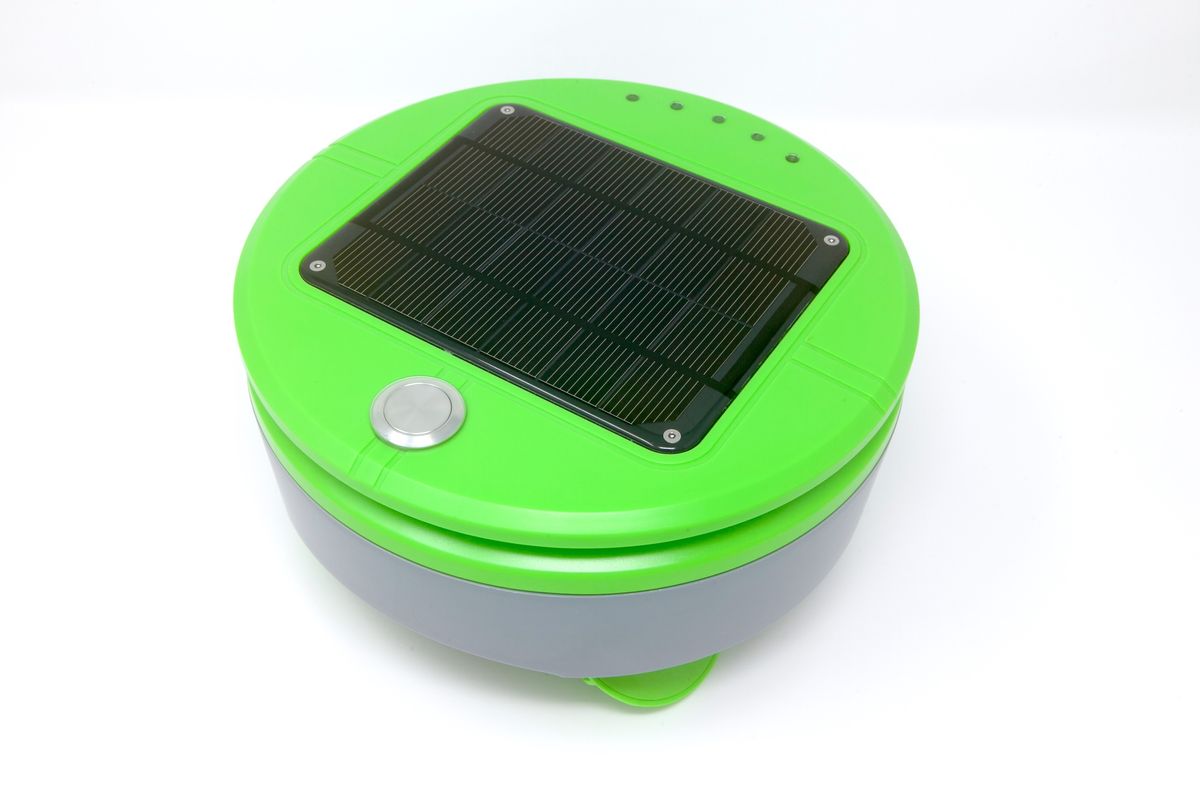 Tertill is a solar-powered, weed-killing robot for your garden.