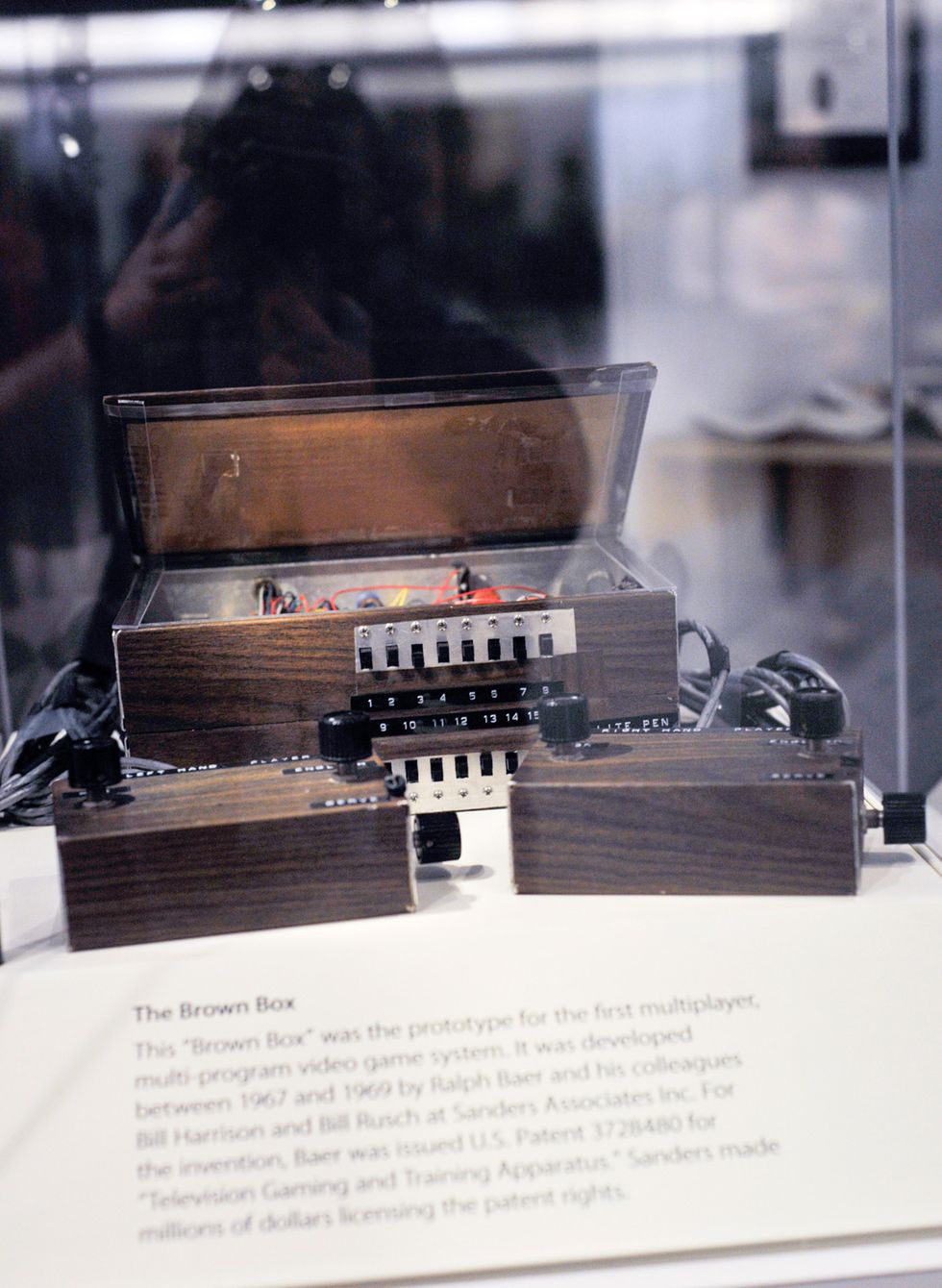 'The Brown Box' on display at the National Museum Of American History's Innovation Wing in Washington DC.