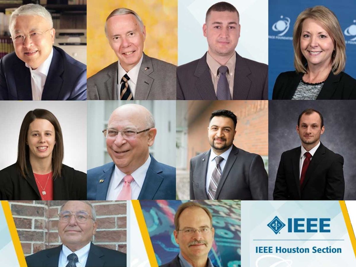 The recipients of the 2020 IEEE Educational Activities Board Awards