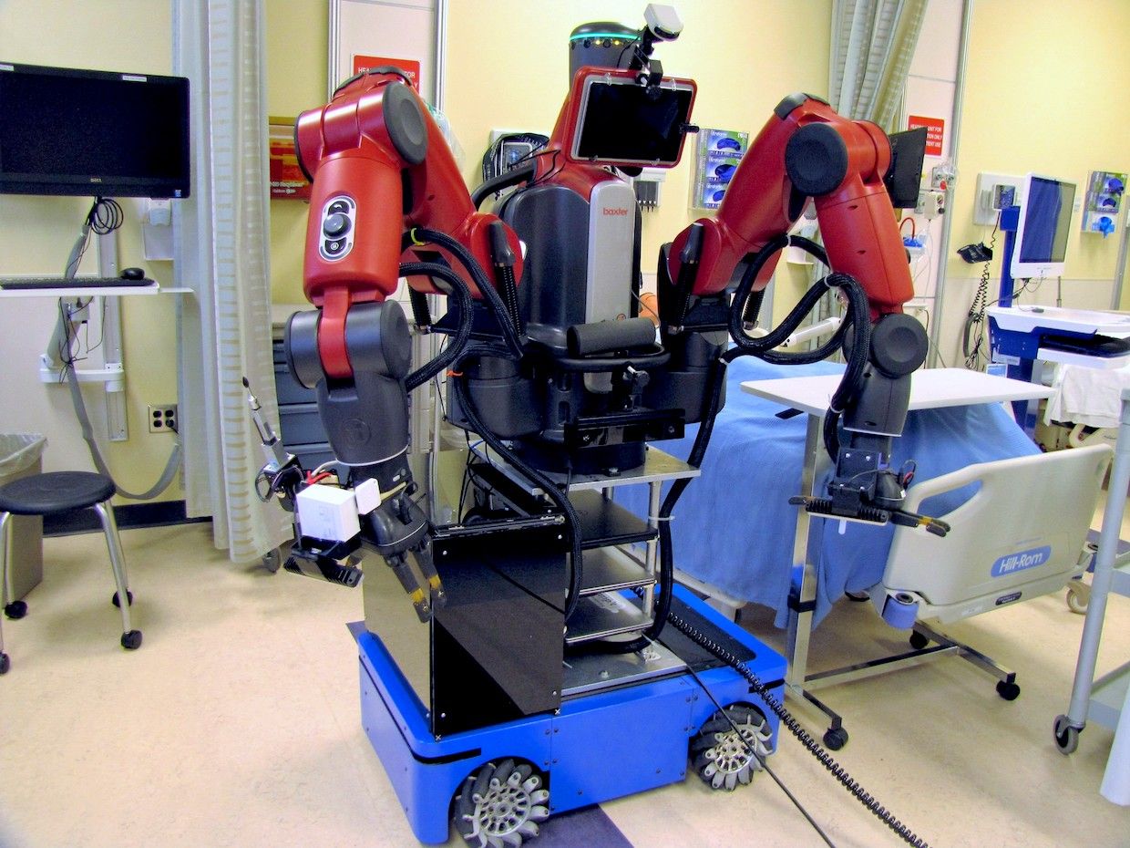 humanoid robots hospital