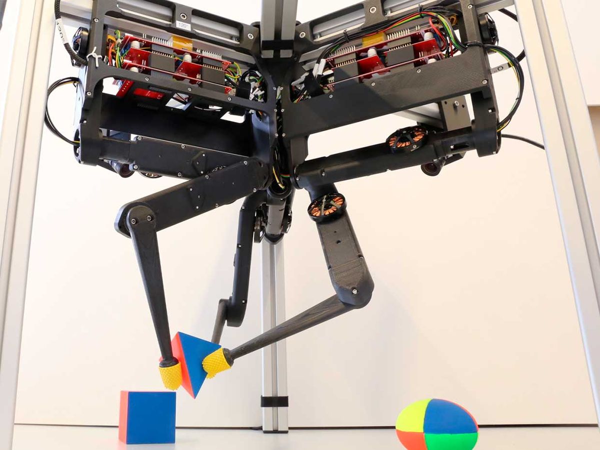 The TriFinger robotic platform.