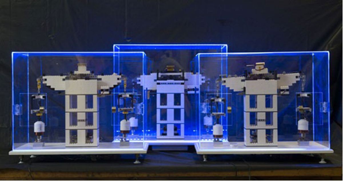 Measure Planck's Constant and Define the Kilogram with LEGOs
