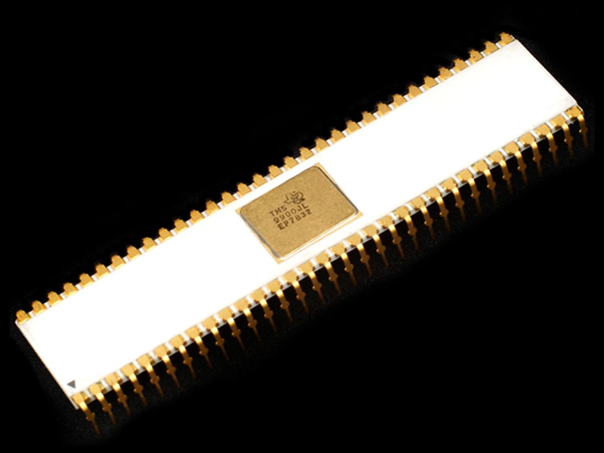 TMS9900 chip