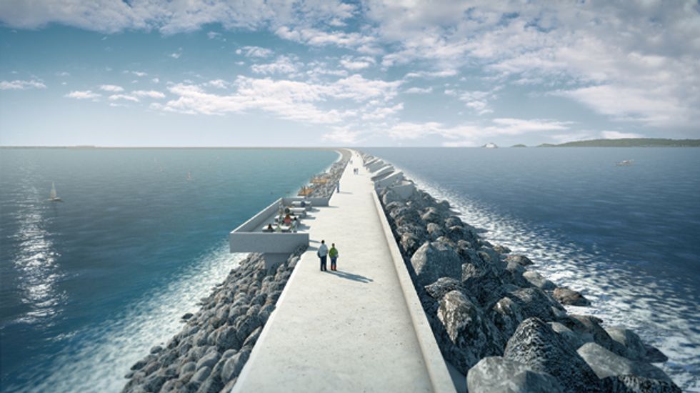 Turning the tide: A \u00a3650 million (US $1 billion) tidal power project would create a lagoon in Wales\u2019s Swansea Bay. Environmentalists are pleased.