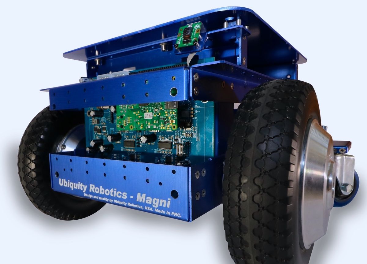 Ubiquity Robotics' Magni, a ROS-based mobile robot