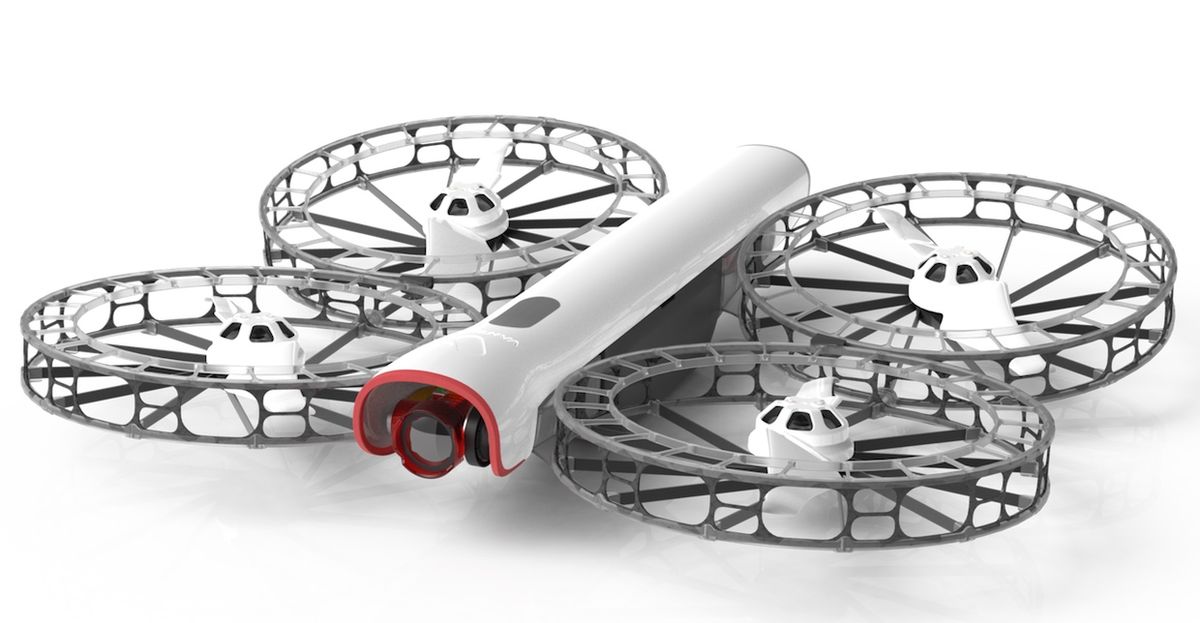 Vantage Robotics' Snap drone weighs just 620 grams and is held together with magnets, allowing it to come apart on impact.