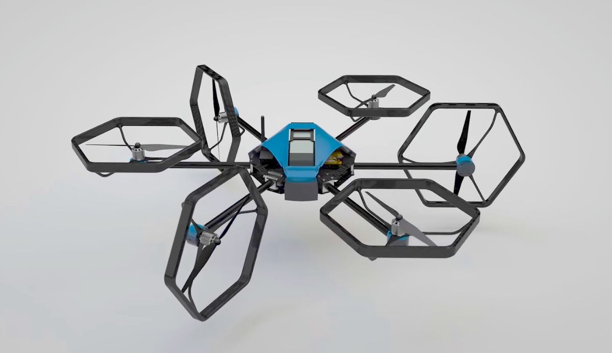 Voliro Hexcopter Uses Rotating Nacelles to Perform Versatile Acrobatics