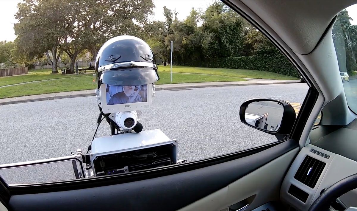 Watch This 'RoboCop' Make a Traffic Stop