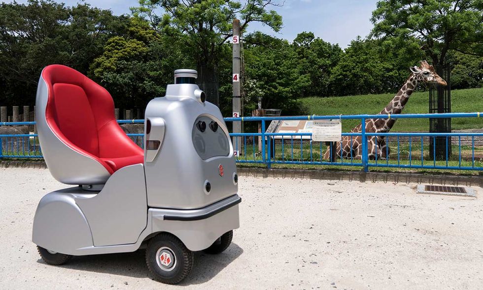 While Japan\u2019s Chiba Zoological Park was temporarily closed due to the pandemic, the zoo used an autonomous robotic vehicle called RakuRo, equipped with 360-degree cameras, to offer virtual tours to children quarantined at home