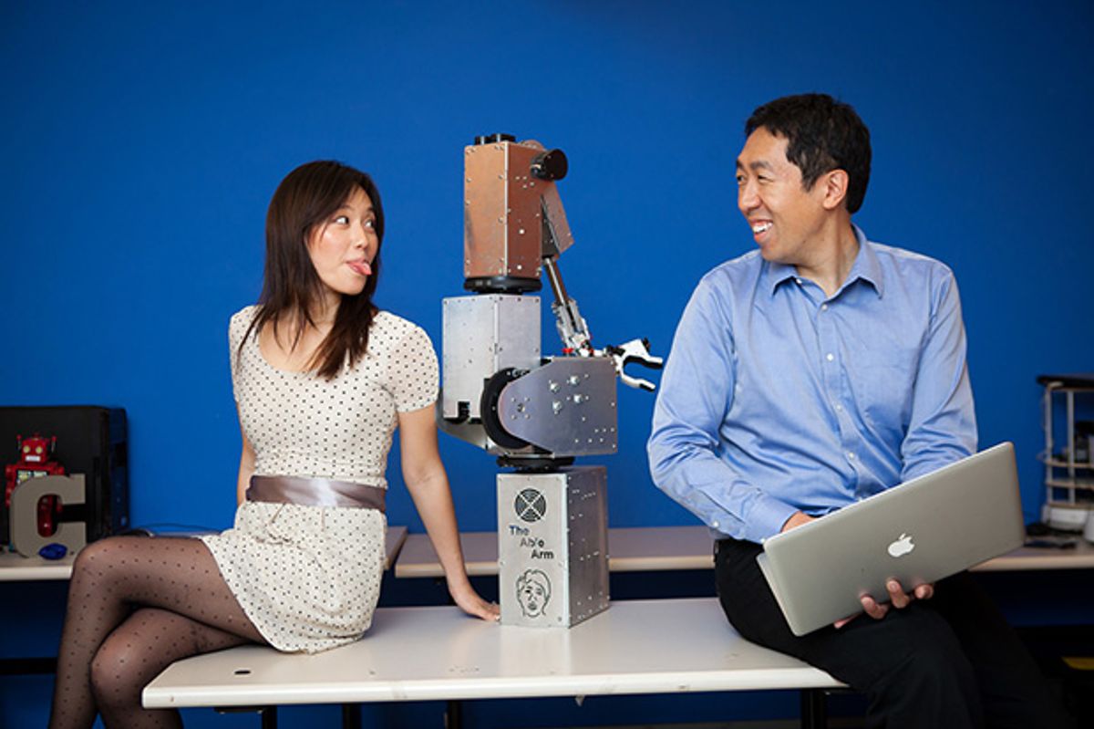 Robots Bring Couple Together, Engagement Ensues