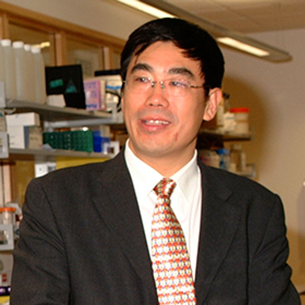 Zanfeng Cui, a chemical engineer at the University of Oxford, England