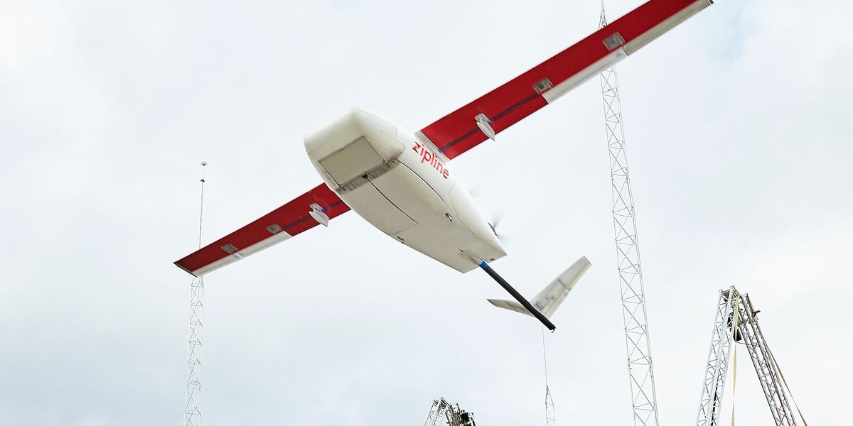 Zipline Expands Medical Drone-Delivery Service to Ghana